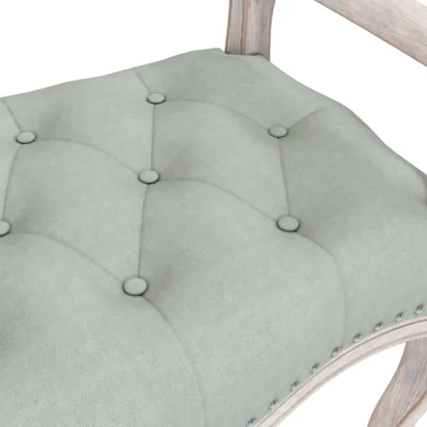 vidaXL Balkongmöbler>Bänk ljus 110x45x60 cm sammet