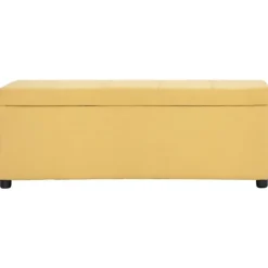 vidaXL Balkongmöbler>Bänk med förvaringsutrymme 116 cm polyester