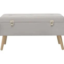 vidaXL Kistor & Koffertar>Bänk med förvaringsutrymme 80 cm sammet