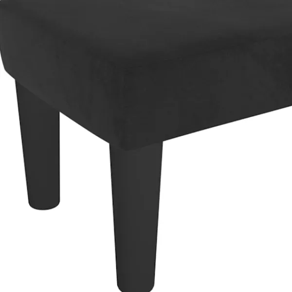 vidaXL Balkongmöbler>Bänk 100x30x30 cm sammet