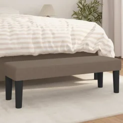 vidaXL Balkongmöbler>Bänk 100x30x30 cm tyg