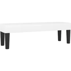 vidaXL Balkongmöbler>Bänk 100x30x30 cm konstläder