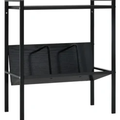 vidaXL Hyllor>Bokhylla 2 hyllplan 52x28x59 cm konstruerat trä