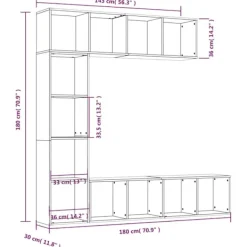 vidaXL Tv-Bänkar><noscript><img width=