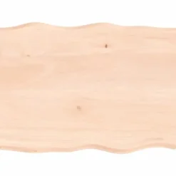 vidaXL Kontorsmöbler>Bordsskiva 80x60x(2-4) cm obehandlad massiv ek levande kant