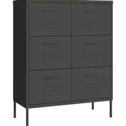 vidaXL Byråer>Byrå 80x35x101,5 cm stål