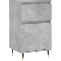 vidaXL Byråer>Byrå betong 40x35x70 cm konstruerat trä