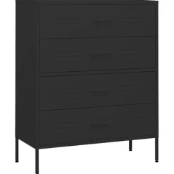 vidaXL Byråer>Byrå 80x35x101,5 cm stål