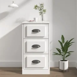 vidaXL Byråer>Byrå 36x35,5x67,5 cm konstruerat trä