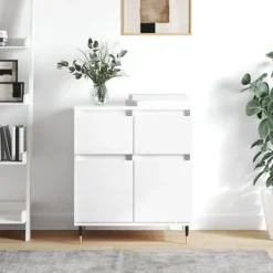 vidaXL Skåp>Byrå 60x35x70 cm konstruerat trä