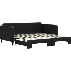 vidaXL Soffor>Dagbädd utdragbar 100x200 cm tyg