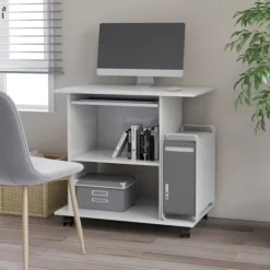 vidaXL Kontorsmöbler>Datorbord 80x50x75 cm konstruerat trä