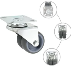 vidaXL Balkongmöbler>Dubbelhjul 24 st 50 mm