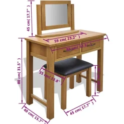 vidaXL Sminkbord><noscript><img width=