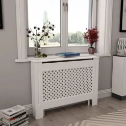 vidaXL Hyllor>Elementskydd 112x19x81,5 cm MDF