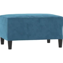 vidaXL Pallar>Fotpall 70x55x41 cm sammet