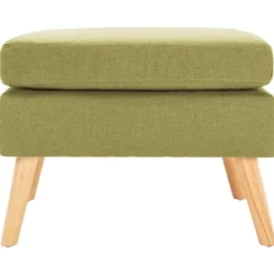 vidaXL Pallar>Fotpall tyg