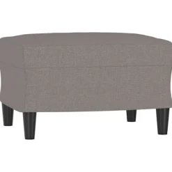 vidaXL Pallar>Fotpall 60x50x41 cm tyg