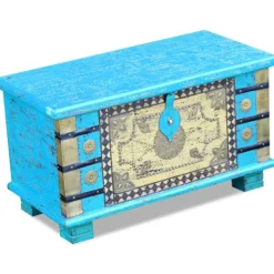 vidaXL Kistor & Koffertar>Förvaringskista mangoträ 80x40x45 cm