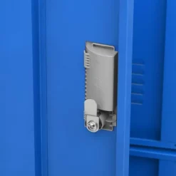 vidaXL Skåp>Förvaringsskåp 5 st ljus och blå 90x45x92,5 cm stål