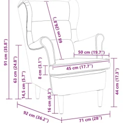 vidaXL Fåtöljer><noscript><img width=