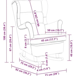 vidaXL Fåtöljer><noscript><img width=