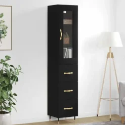 vidaXL Skåp>Högskåp 34,5x34x180 cm konstruerat trä