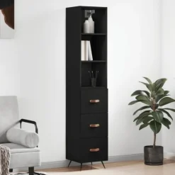 vidaXL Skåp>Högskåp 34,5x34x180 cm konstruerat trä