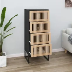 vidaXL Byråer>Högskåp 40x30x95 cm konstruerat trä