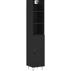 vidaXL Skåp>Högskåp 34,5x34x180 cm konstruerat trä