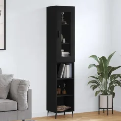 vidaXL Skåp>Högskåp 34,5x34x180 cm konstruerat trä