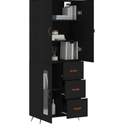 vidaXL Skåp>Högskåp 69,5x34x180 cm konstruerat trä