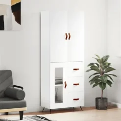 vidaXL Skåp>Högskåp 69,5x34x180 cm konstruerat trä