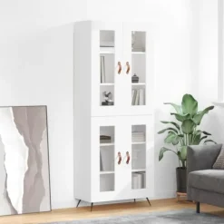 vidaXL Skåp>Högskåp 69,5x34x180 cm konstruerat trä