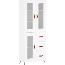 vidaXL Skåp>Högskåp 69,5x34x180 cm konstruerat trä