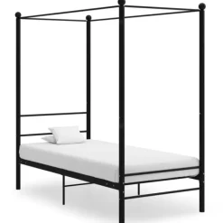 vidaXL Sängar>Himmelsäng metall 90x200 cm