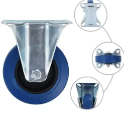 vidaXL Balkongmöbler>Hjul 8 st 100 mm