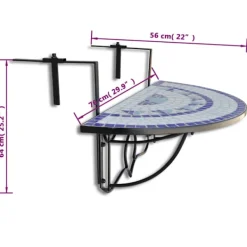 vidaXL Balkongmöbler><noscript><img width=