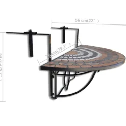 vidaXL Balkongmöbler><noscript><img width=