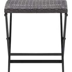 vidaXL Pallar>Hopfällbar pall konstrotting