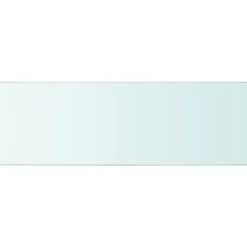 vidaXL Hyllor>Hyllplan glas genomskinlig 70x25 cm