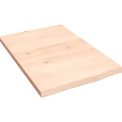 vidaXL Hyllor>Hyllplan 40x60x2 cm obehandlad massiv ek