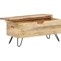 vidaXL Kistor & Koffertar>Kista 90x40x45 cm massivt mangoträ