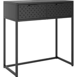 vidaXL Småbord>Konsolbord 72x35x75 cm stål