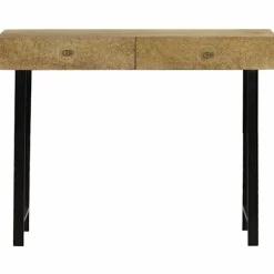 vidaXL Sideboards>Konsolbord massivt mangoträ 102x30x79 cm