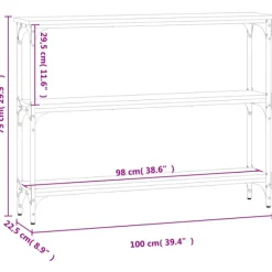 vidaXL Hyllor><noscript><img width=