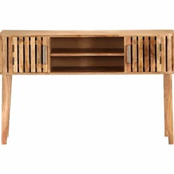 vidaXL Sideboards>Konsolbord 120x35x76 cm massivt akaciaträ