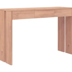 vidaXL Sideboards>Konsolbord 110x35x75 cm massiv teak