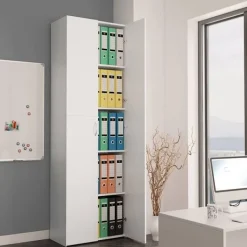 vidaXL Kontorsmöbler>Kontorsskåp 60x32x190 cm konstruerat trä