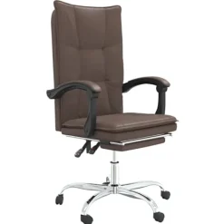 vidaXL Kontorsmöbler>Kontorsstol konstläder